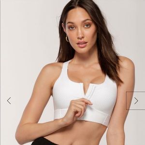 LORNA JANE Zip-Up Sports Bra